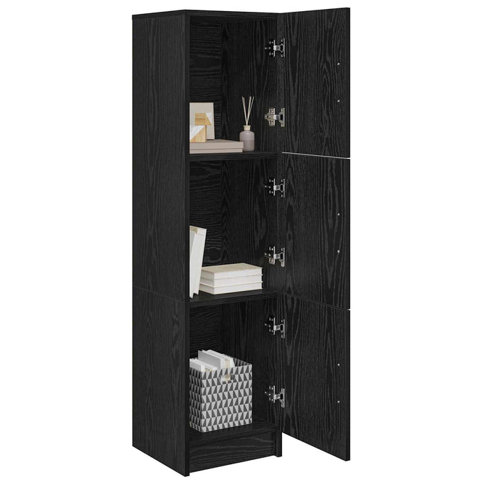 Bufet Stejar Negru 31.5 x 32 x 122.5 cm WALTI