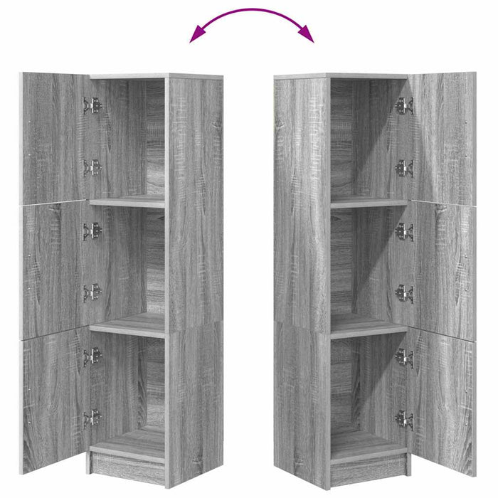Bufet Gri Sonoma 31.5 x 32 x 122.5 cm - WALTI WALTI