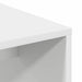 Birou cu raft cu depozitare Alb 102 x 50 x 124 cm Lemn compozit - WALTI WALTI