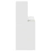 Birou cu raft cu depozitare Alb 102 x 50 x 124 cm Lemn compozit - WALTI WALTI