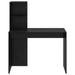 Birou cu raft Stejar Negru 102 x 50 x 124 cm Lemn compozit - WALTI WALTI