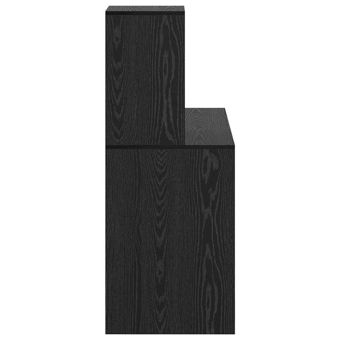 Birou cu raft Stejar Negru 102 x 50 x 124 cm Lemn compozit - WALTI WALTI