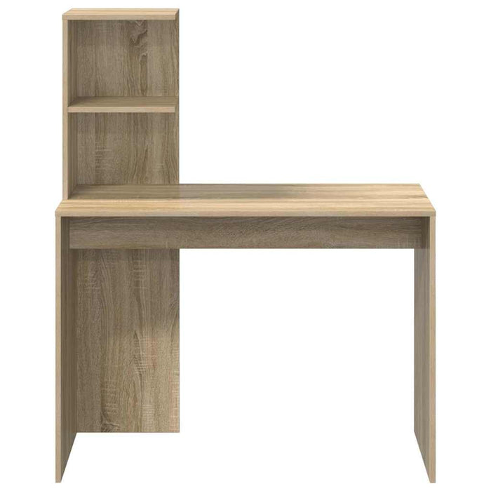 Birou cu raft Stejar sonoma 102 x 50 x 124 cm Lemn compozit - WALTI WALTI