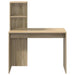 Birou cu raft Stejar sonoma 102 x 50 x 124 cm Lemn compozit - WALTI WALTI