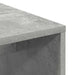 Birou cu raft Gri din beton 102 x 50 x 124 cm Lemn compozit - WALTI WALTI