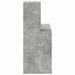 Birou cu raft Gri din beton 102 x 50 x 124 cm Lemn compozit - WALTI WALTI
