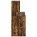 Birou cu raft Stejar fumuriu 102 x 50 x 124 cm Lemn compozit - WALTI WALTI