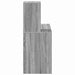 Birou cu raft Gri Sonoma 102 x 50 x 124 cm Lemn compozit - WALTI WALTI