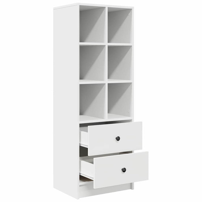 Bufet cu sertar Alb 45.5 x 34 x 127 cm Lemn compozit - WALTI WALTI