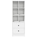 Bufet cu sertar Alb 45.5 x 34 x 127 cm Lemn compozit - WALTI WALTI