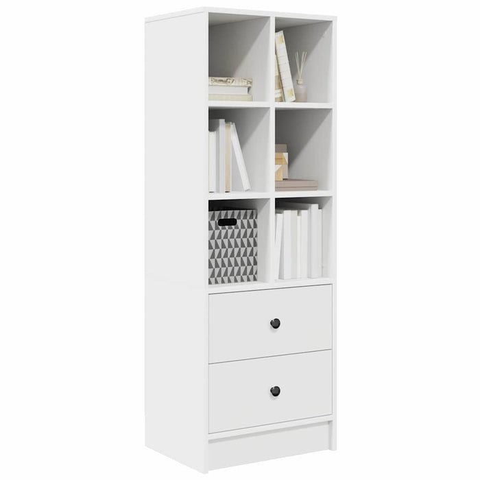 Bufet cu sertar Alb 45.5 x 34 x 127 cm Lemn compozit - WALTI WALTI