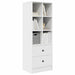Bufet cu sertar Alb 45.5 x 34 x 127 cm Lemn compozit - WALTI WALTI