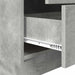 Bufet cu sertar Gri beton 45.5 x 34 x 127 cm Lemn compozit - WALTI WALTI