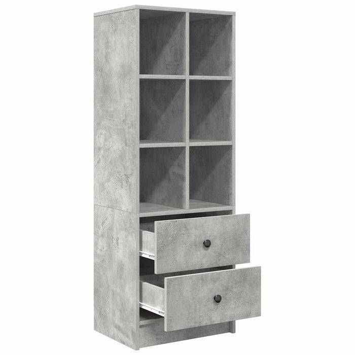 Bufet cu sertar Gri din beton 45,5 x 34 x 127 cm WALTI