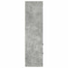 Bufet cu sertar Gri beton 45.5 x 34 x 127 cm Lemn compozit - WALTI WALTI