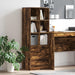 Bufet cu sertar Stejar fumuriu 45,5 x 34 x 127 cm - WALTI WALTI