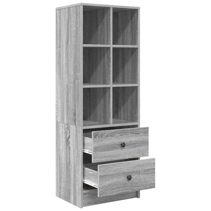 Bufet cu sertar Gri Sonoma 45,5 x 34 x 127 cm - WALTI WALTI