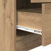 Bufet stejar artizanal 45.5 x 34 x 127 cm Lemn compozit - WALTI WALTI