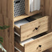 Bufet stejar artizanal 45.5 x 34 x 127 cm Lemn compozit - WALTI WALTI