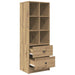 Bufet stejar artizanal 45.5 x 34 x 127 cm Lemn compozit - WALTI WALTI