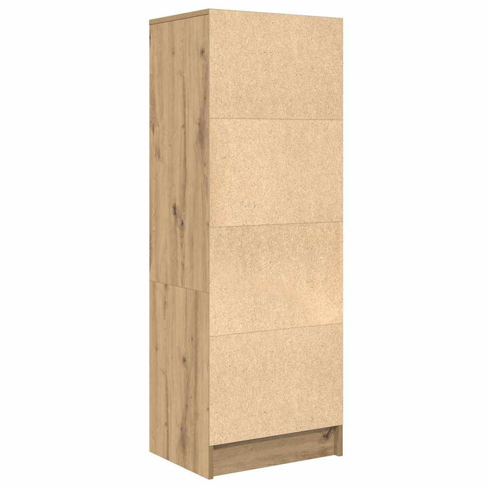 Bufet stejar artizanal 45.5 x 34 x 127 cm Lemn compozit - WALTI WALTI
