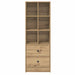 Bufet stejar artizanal 45.5 x 34 x 127 cm Lemn compozit - WALTI WALTI
