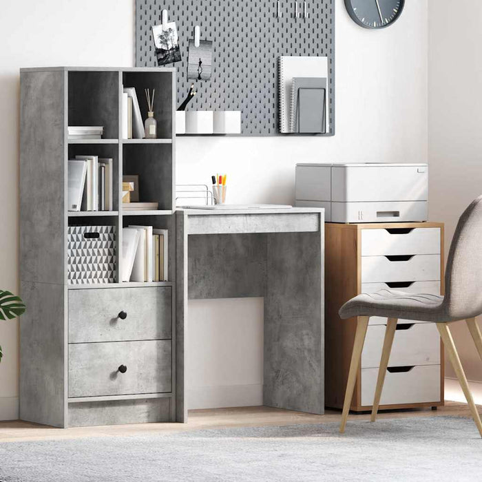 Birou Gri din beton 60 x 40 x 76 cm - WALTI WALTI