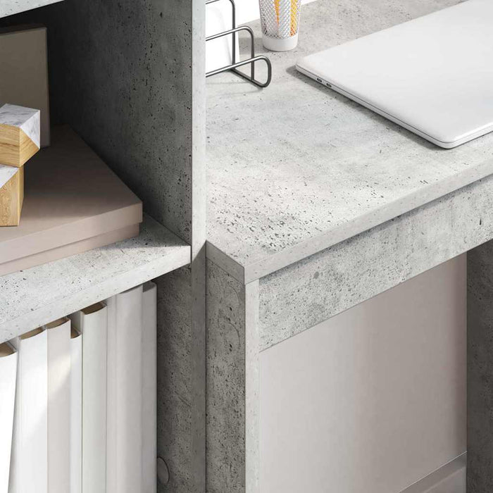 Birou Gri din beton 70 x 40 x 76 cm - WALTI WALTI