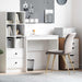 Birou Alb 80 x 40 x 76 cm - WALTI WALTI
