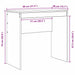 Birou Stejar fumuriu 80 x 40 x 76 cm - WALTI WALTI