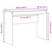 Birou Alb 100 x 40 x 76 cm - WALTI WALTI