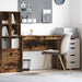 Birou Stejar fumuriu 100 x 40 x 76 cm - WALTI WALTI