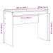 Birou Gri Sonoma 100 x 40 x 76 cm - WALTI WALTI