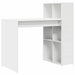 Birou cu raft Alb 108 x 55 x 103.5 cm Lemn compozit - WALTI WALTI
