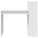 Birou cu raft Alb 108 x 55 x 103.5 cm Lemn compozit - WALTI WALTI