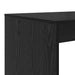 Birou cu raft Stejar negru 108 x 55 x 103.5 cm Lemn compozit - WALTI WALTI