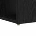 Birou cu raft Stejar negru 108 x 55 x 103.5 cm Lemn compozit - WALTI WALTI