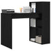 Birou cu raft Stejar negru 108 x 55 x 103.5 cm Lemn compozit - WALTI WALTI