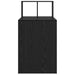 Birou cu raft Stejar negru 108 x 55 x 103.5 cm Lemn compozit - WALTI WALTI