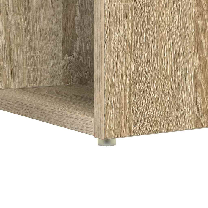Birou cu raft Stejar sonoma 108 x 55 x 103.5 cm Lemn compozit - WALTI WALTI
