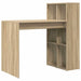 Birou cu raft Stejar sonoma 108 x 55 x 103.5 cm Lemn compozit - WALTI WALTI