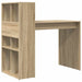 Birou cu raft Stejar sonoma 108 x 55 x 103.5 cm Lemn compozit - WALTI WALTI