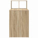 Birou cu raft Stejar sonoma 108 x 55 x 103.5 cm Lemn compozit - WALTI WALTI