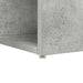 Birou cu raft Gri din beton 108 x 55 x 103.5 cm Lemn compozit - WALTI WALTI