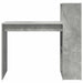 Birou cu raft Gri din beton 108 x 55 x 103.5 cm Lemn compozit - WALTI WALTI