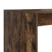 Birou cu raft Stejar afumat 108 x 55 x 103.5 cm Lemn compozit - WALTI WALTI