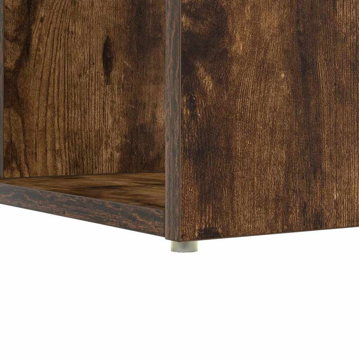 Birou cu raft Stejar afumat 108 x 55 x 103.5 cm Lemn compozit - WALTI WALTI