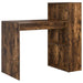 Birou cu raft Stejar afumat 108 x 55 x 103.5 cm Lemn compozit - WALTI WALTI