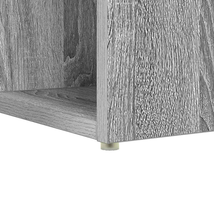 Birou cu raft Gri Sonoma 108 x 55 x 103.5 cm Lemn compozit - WALTI WALTI