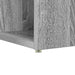 Birou cu raft Gri Sonoma 108 x 55 x 103.5 cm Lemn compozit - WALTI WALTI
